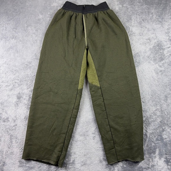 Dutch Military Fleece Pants Liner Olive Green NATO Thermal Trousers 1990 XL - Picture 2 of 8